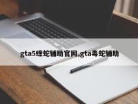 gta5蝰蛇辅助官网,gta毒蛇辅助