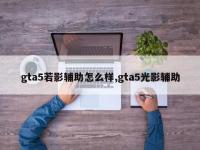 gta5若影辅助怎么样,gta5光影辅助
