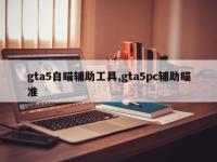 gta5自瞄辅助工具,gta5pc辅助瞄准